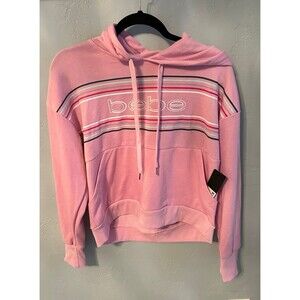 Medium Pink Bebe Hoodie NWT